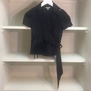 A Burberry black top for casual wear